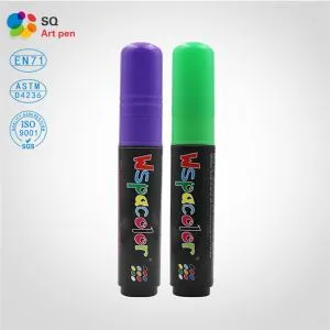 Marcadores de borrado plano en seco