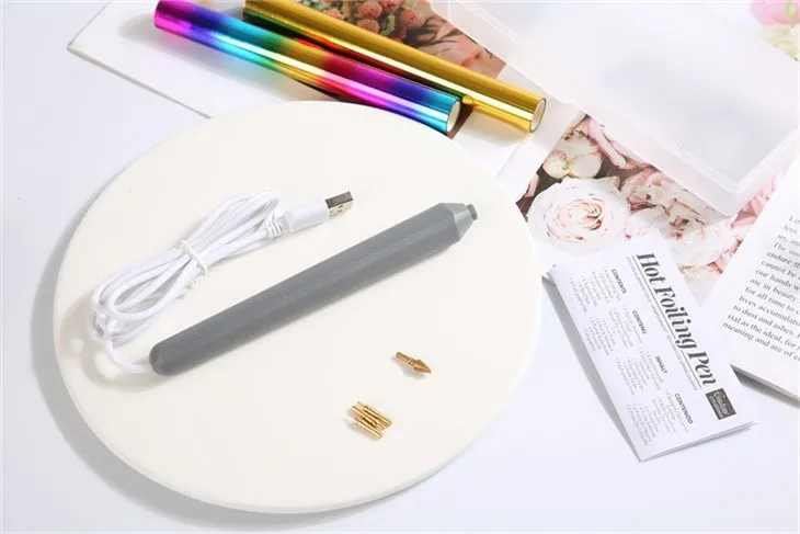 Hot Heated Foil Pen 2023new Bronzing Pen Foil Hot Printing